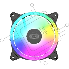 Вентилятор для корпуса PCCooler F3 T120 ARGB черный, 120 мм, 1800 об/мин, 21.6 дБ, 4 pin