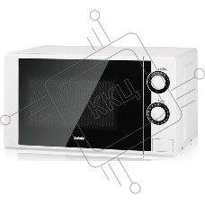 Микроволновая печь BBK 20MWS-704M/W белый, 20 л, 700 Вт, поворотный механизм